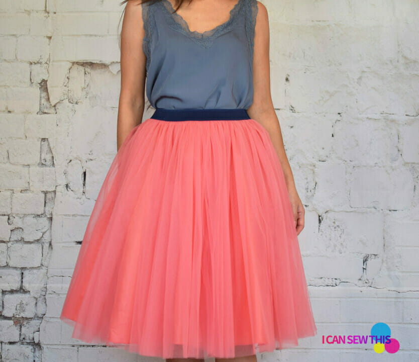 How To Make A Tulle Skirt In 10 Simple Steps I Can Sew This   How To Make A Pleated Tulle Skirt Easy Diy 1 1 