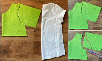 trace the sleeve pattern