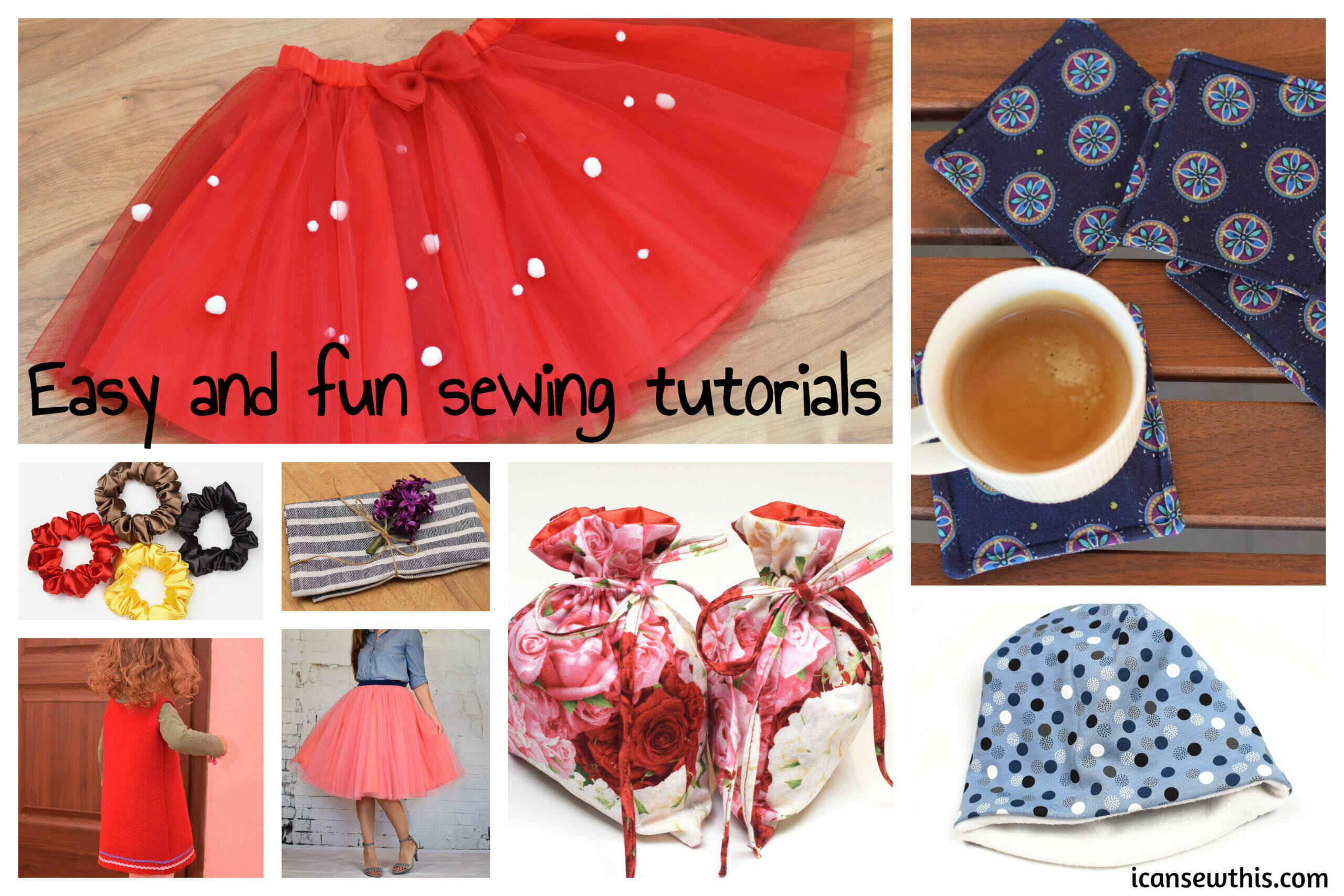 Easy and fun sewing tutorials