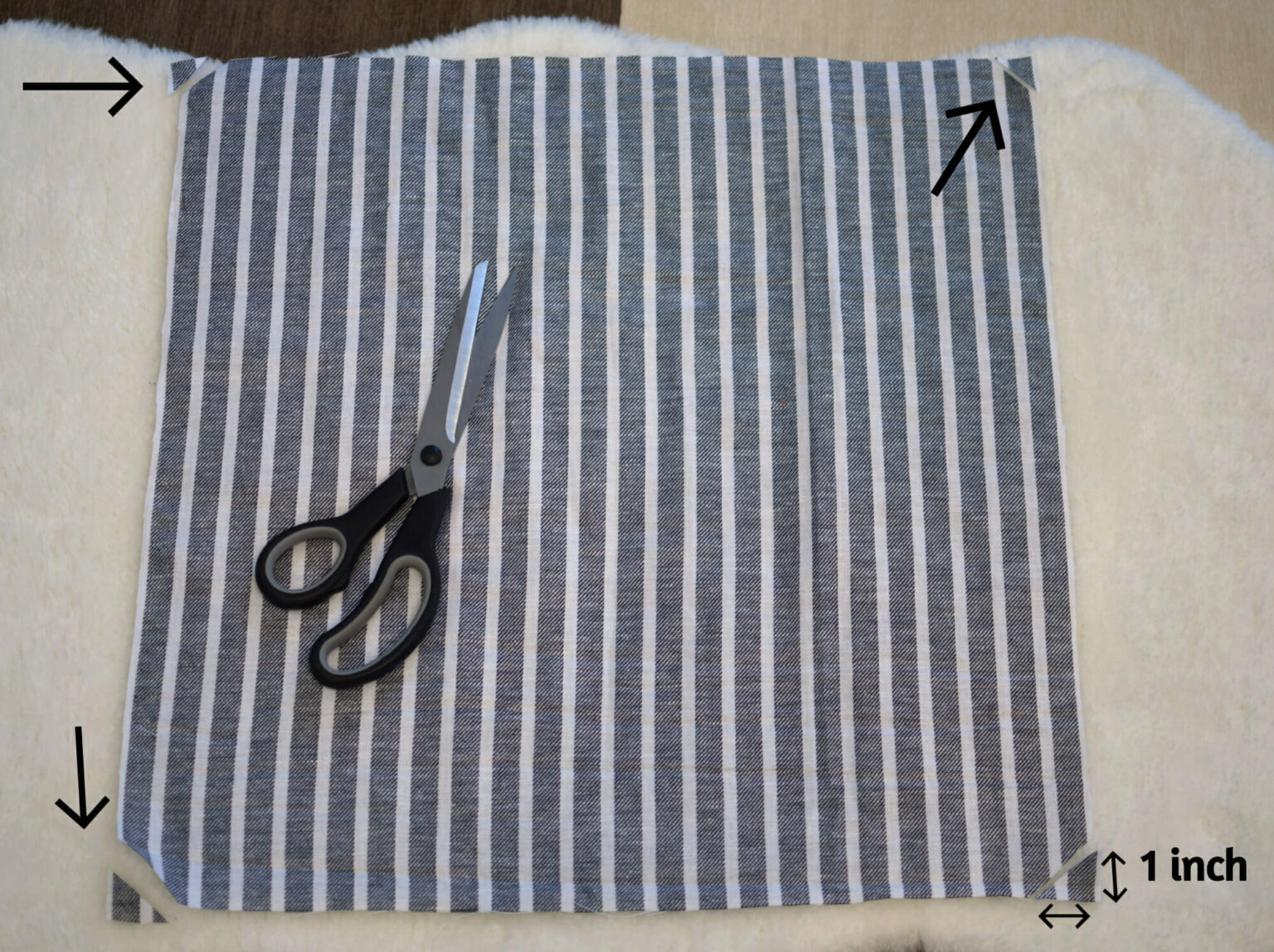 How to make linen napkins, the easy way I Can Sew This