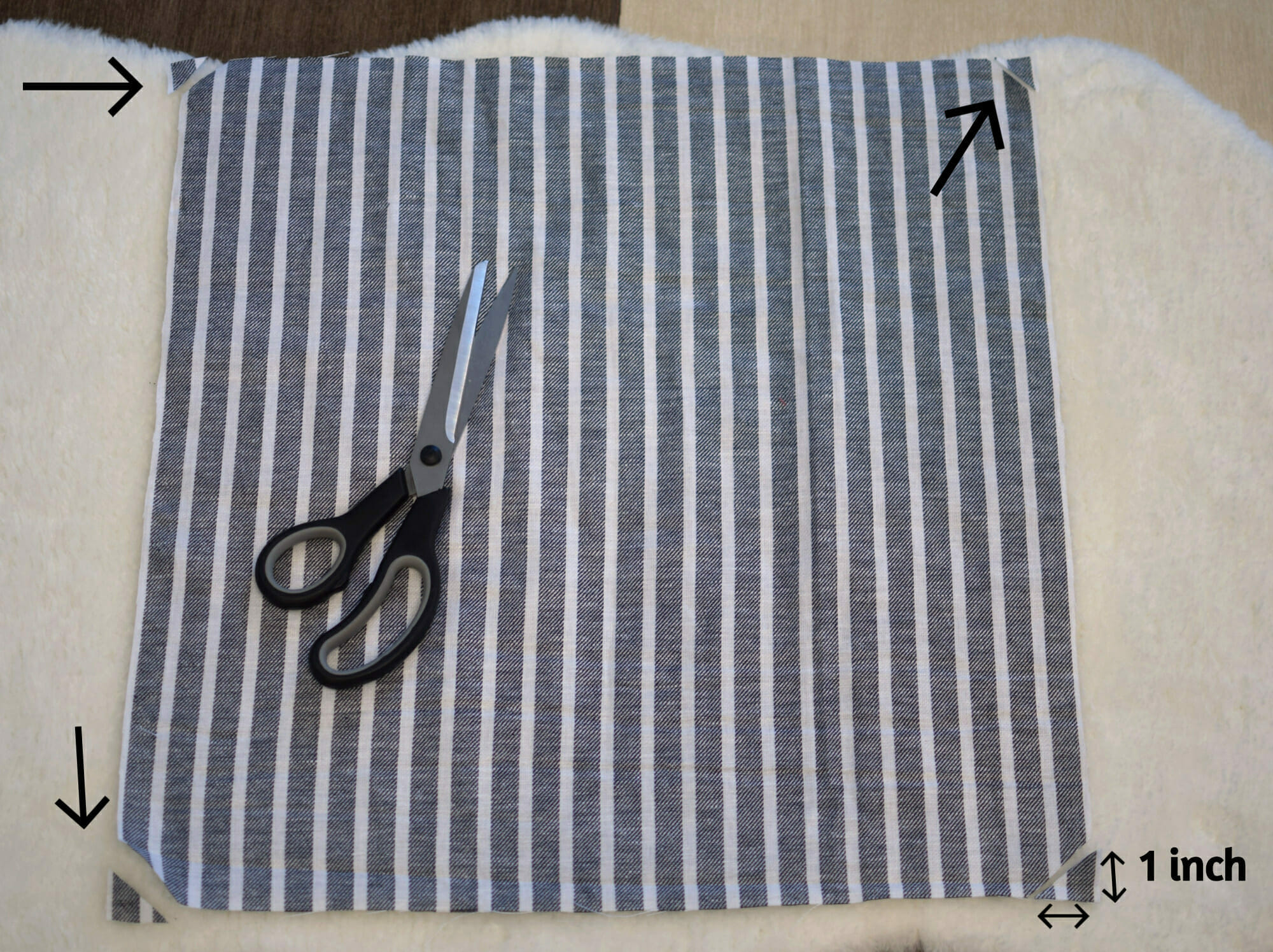 How to Sew Cloth Napkins - the regular method and the speed method