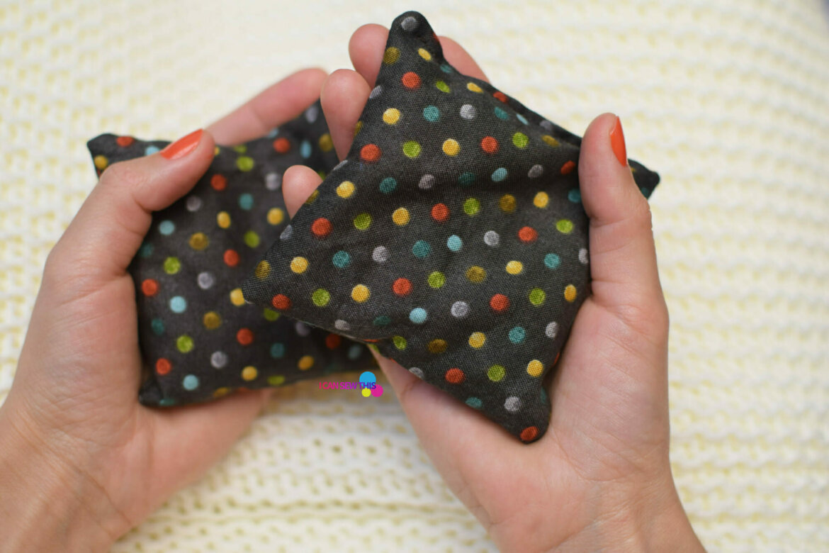 How to make reusable rice hand warmers I Can Sew This
