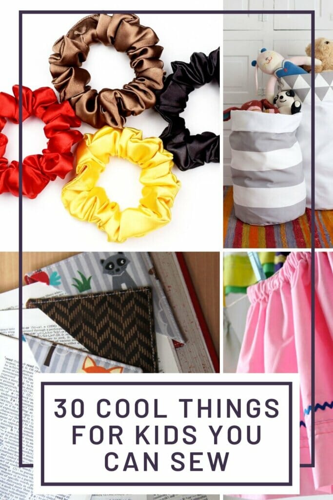 30 cool things for kids you can sew