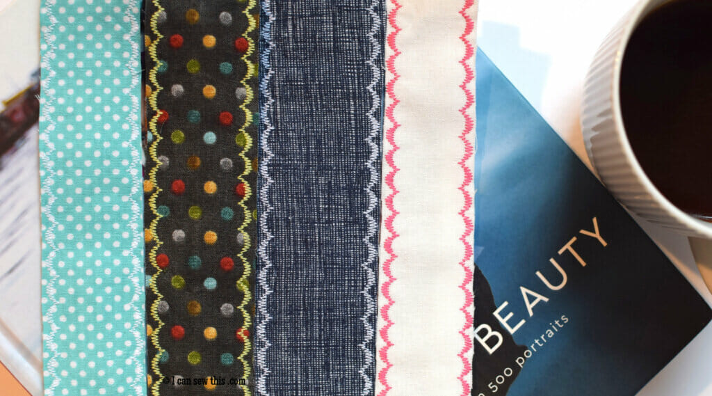 How to make easy fabric bookmarks