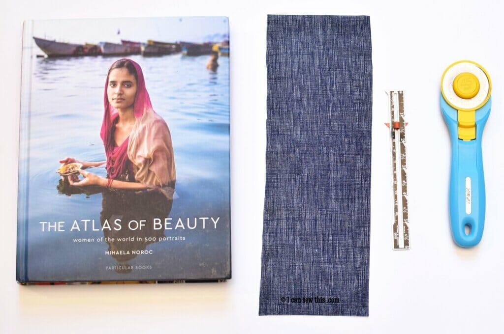 How to make easy fabric bookmarks