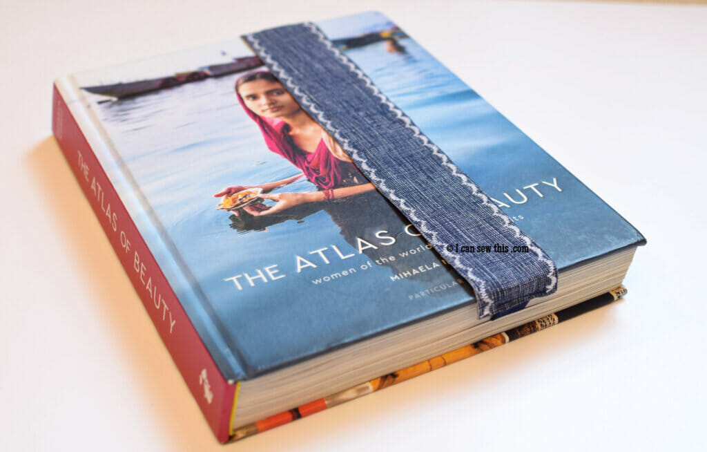 How to make easy fabric bookmarks