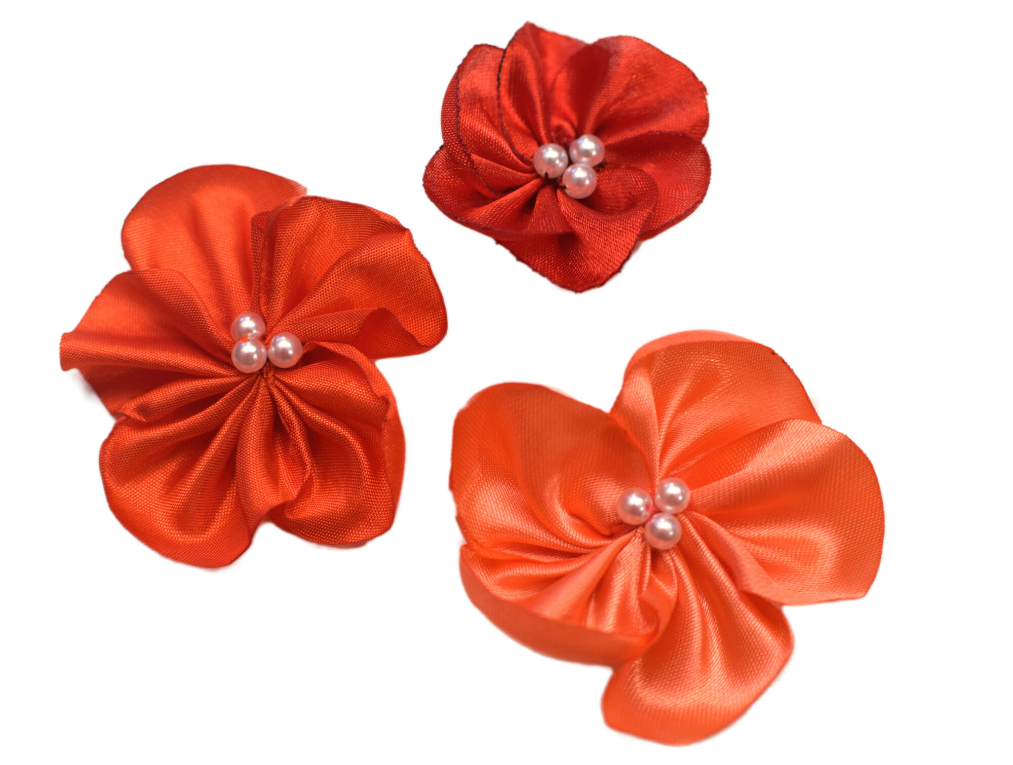 Satin Fabric Flower Tutorial