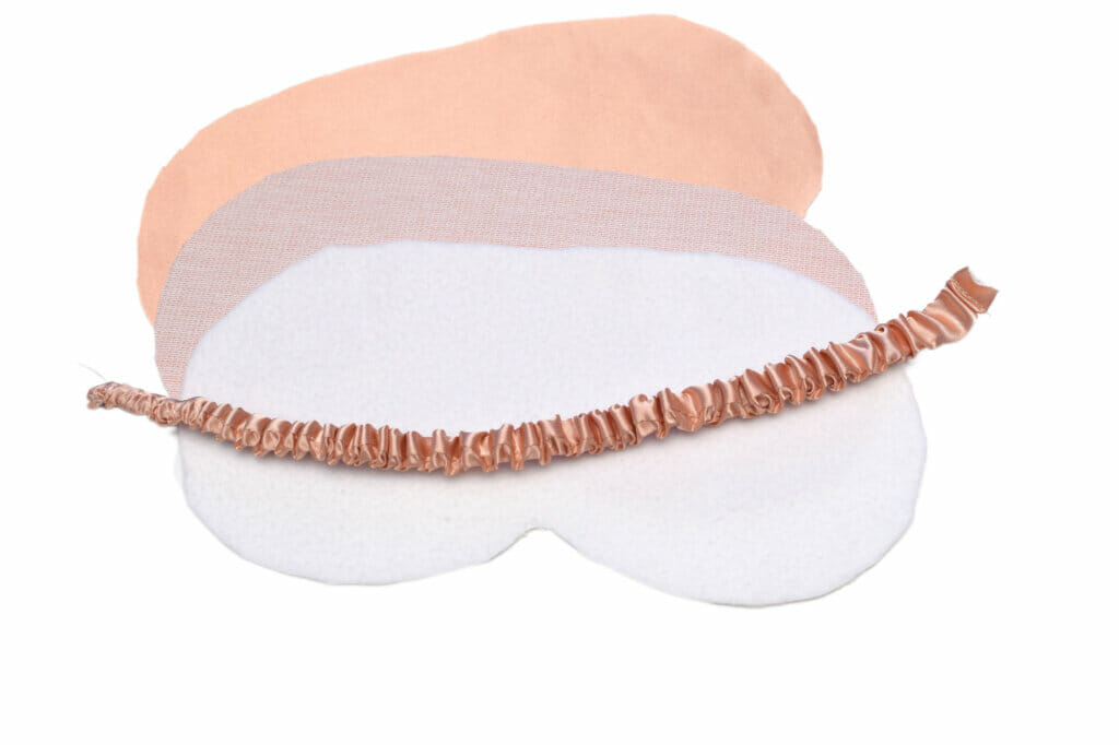 How to make an eye mask free pattern and tutorial