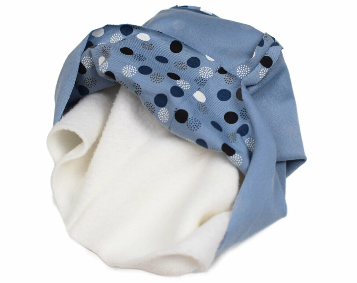 How to make a fleece lined beanie hat (free PDF pattern) I Can Sew This