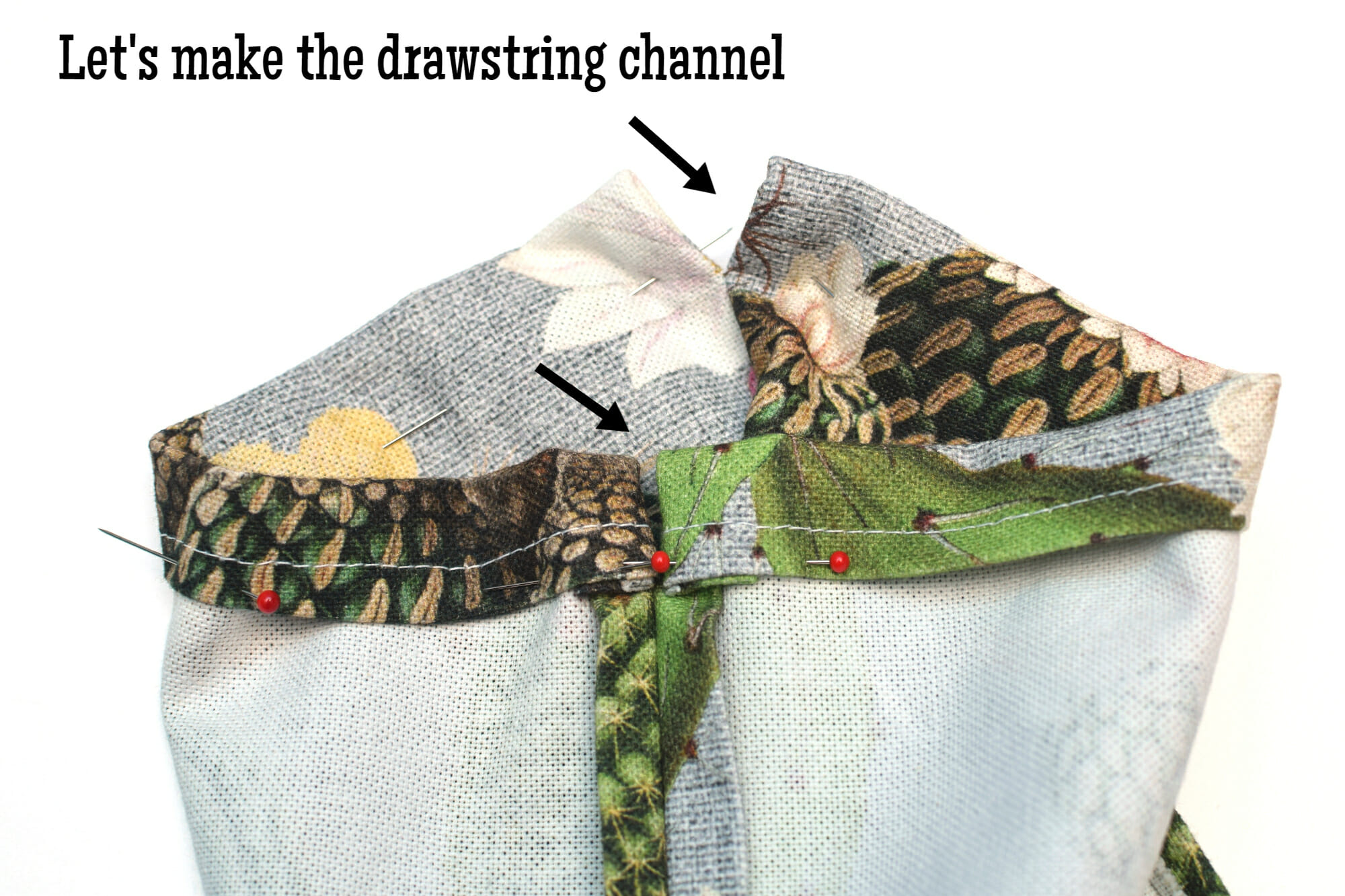 How to Sew a Draw String Casing 