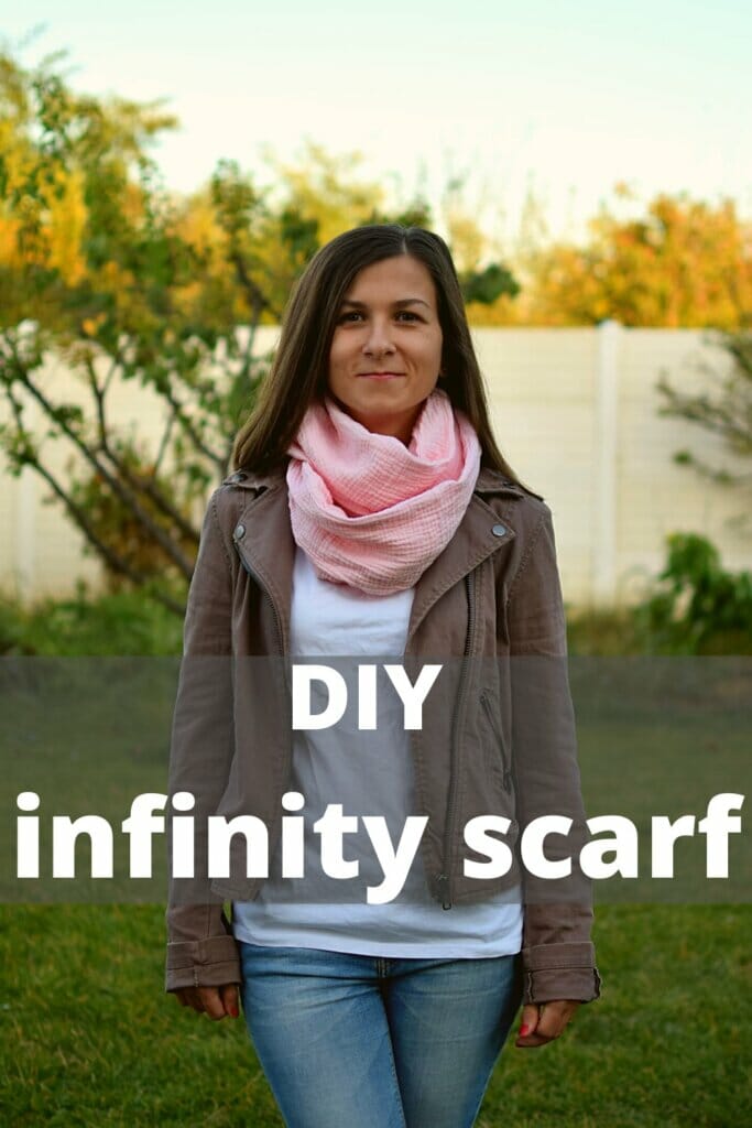DIY infinity scarf