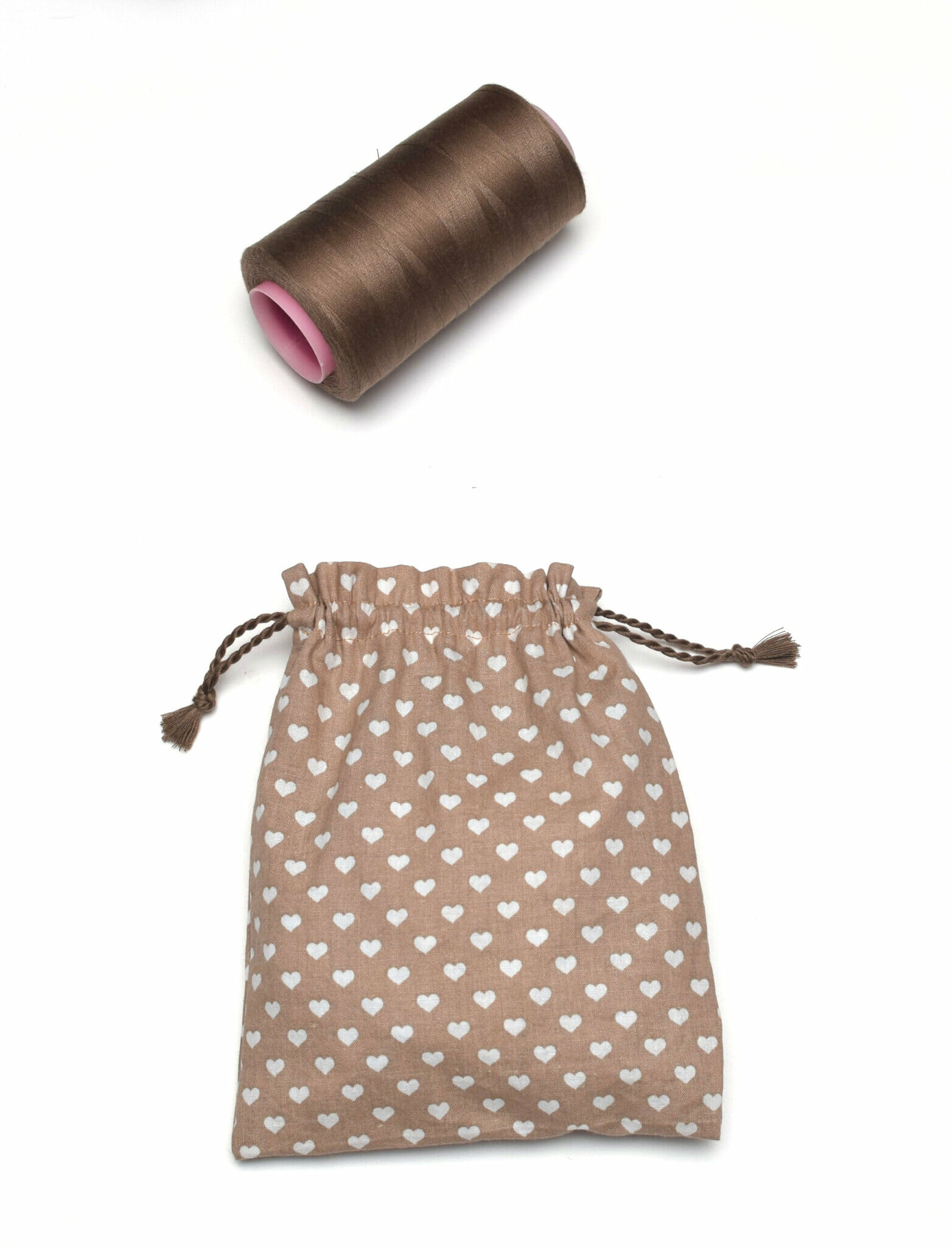 Make cord for drawstring bags using sewing thread I Can Sew This