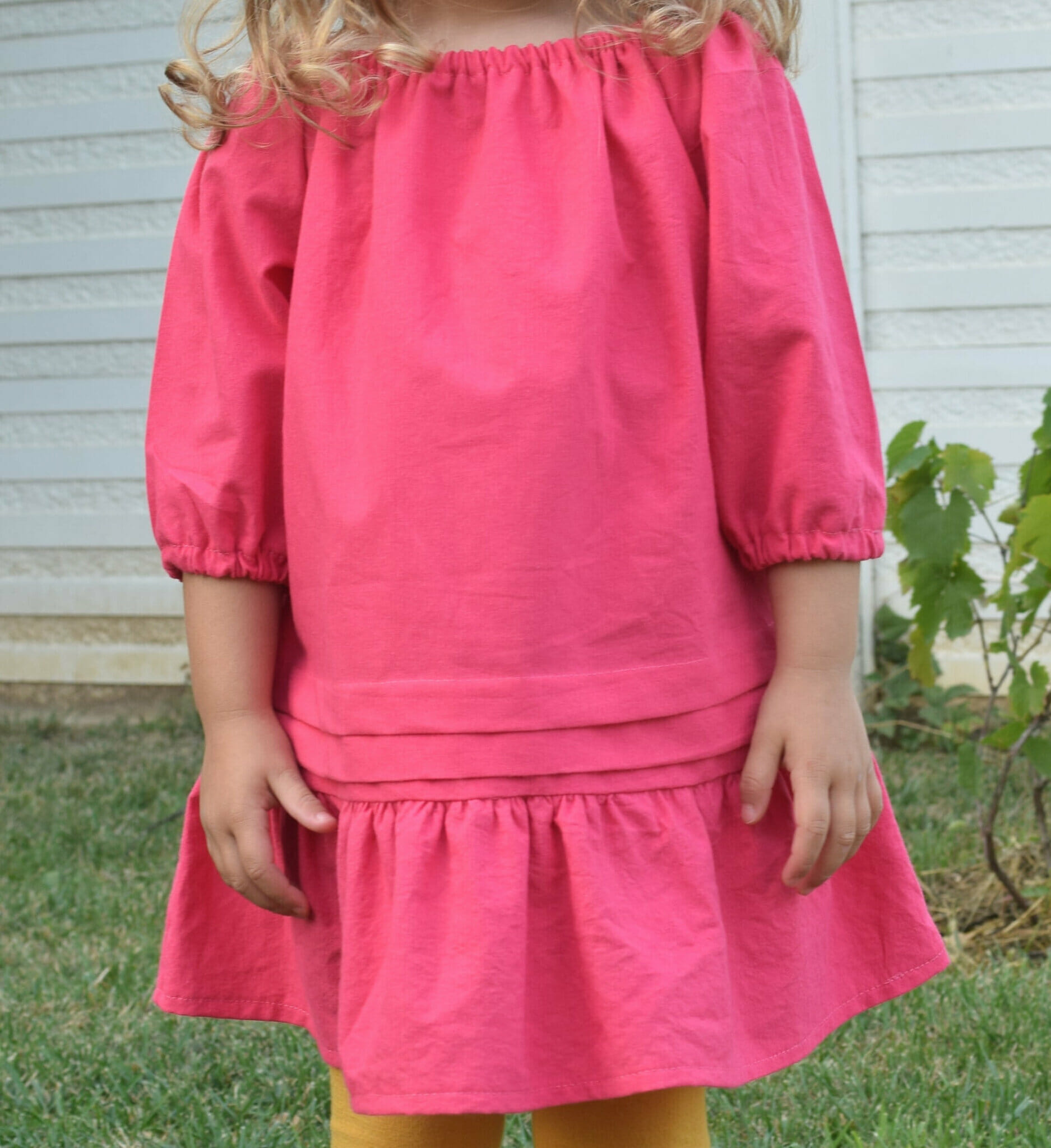 Free peasant dress pattern and tutorial I Can Sew This