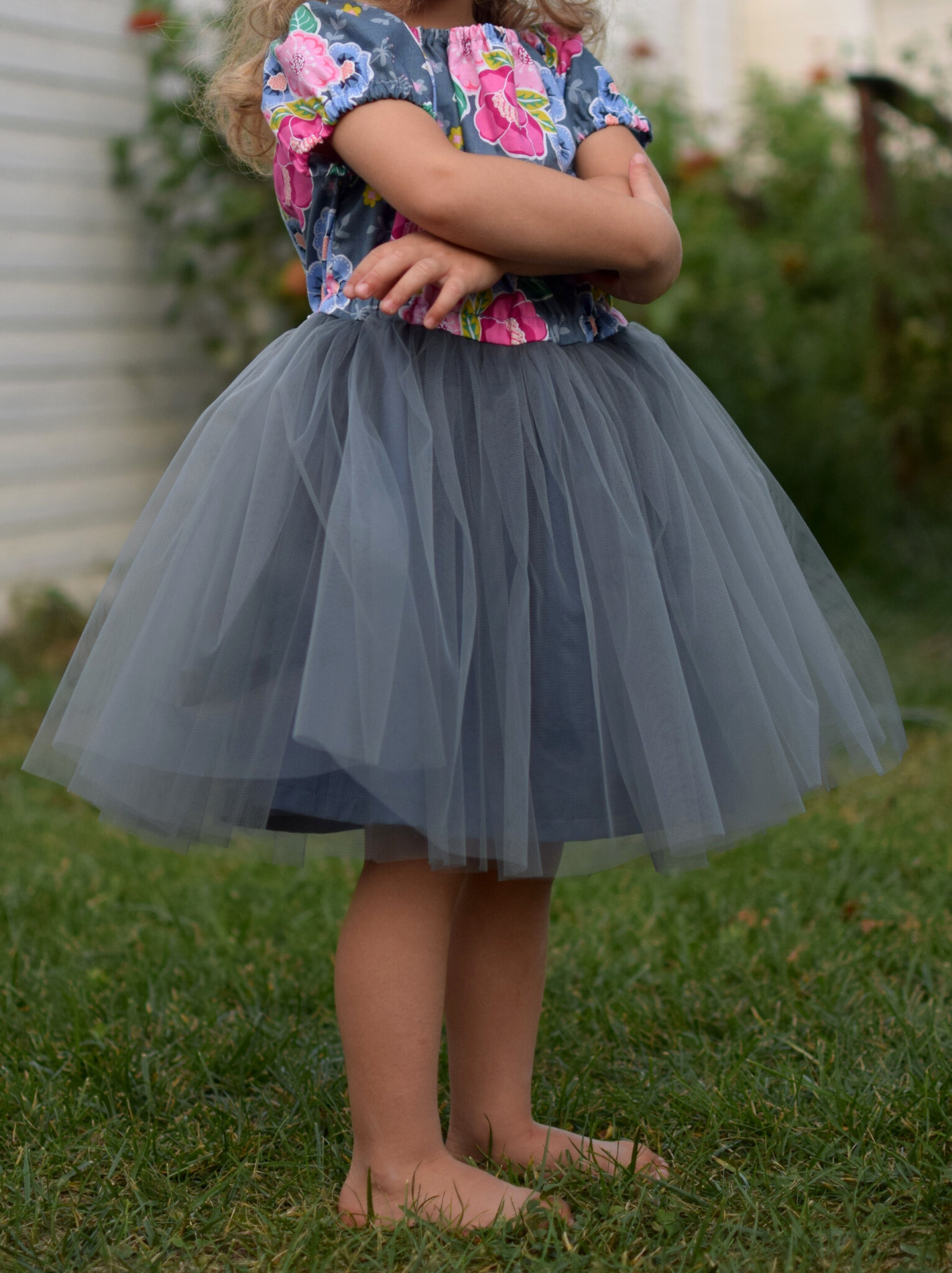 Free girls tulle dress pattern and tutorial I Can Sew This