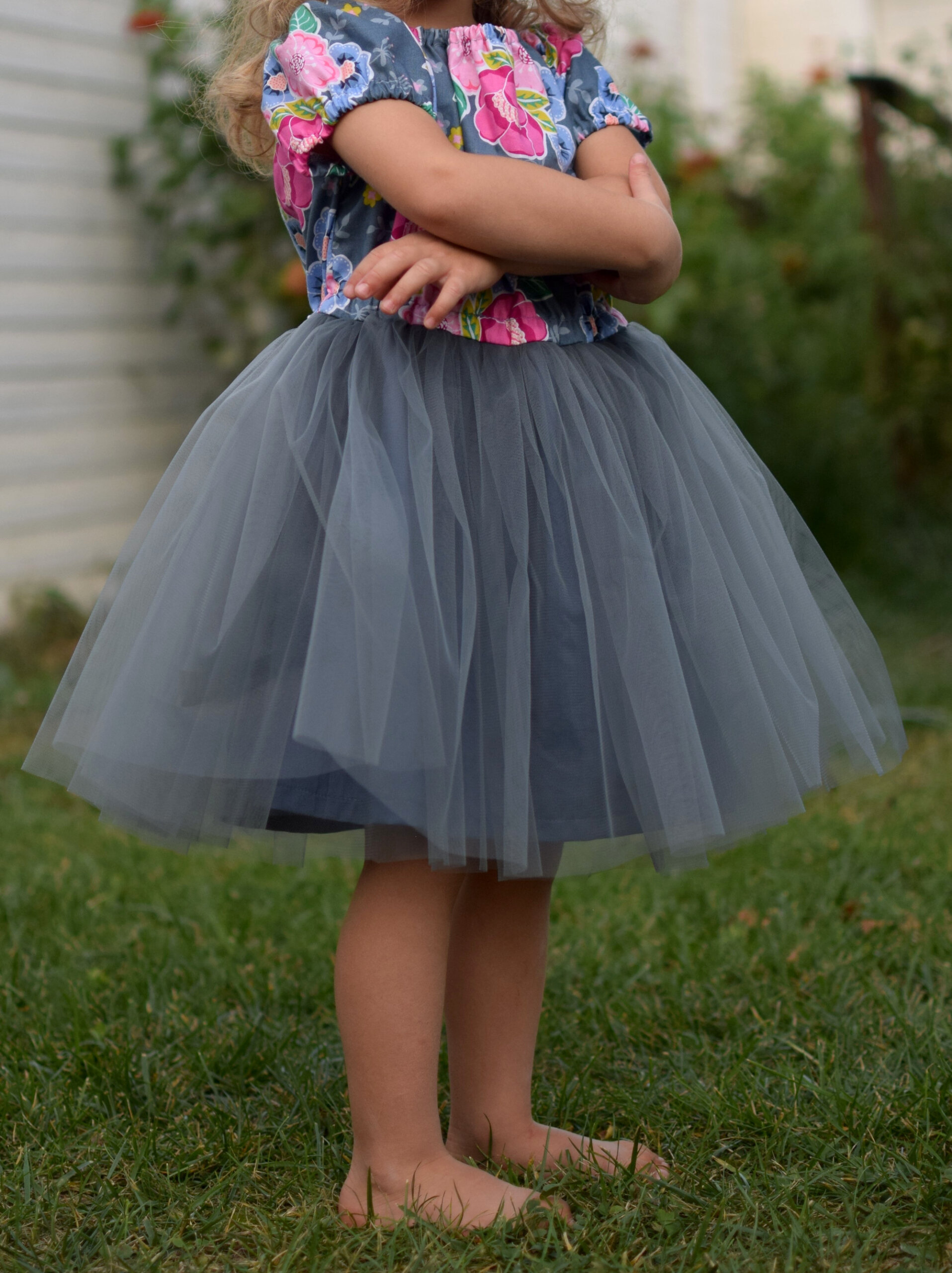 DIY/COUDRE UNE JUPE PRINCESSE, TULLE POUR PETITE FILLE / HOW TO SEW  PRINCESS SKIRT FOR BABY GIRL 