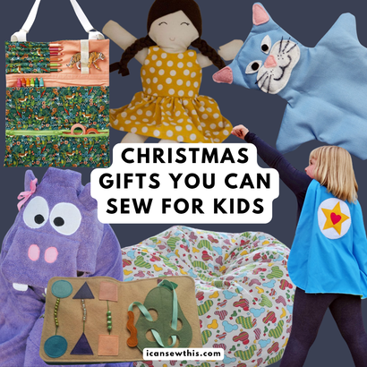 30 Christmas gifts you can sew for kids with free patterns