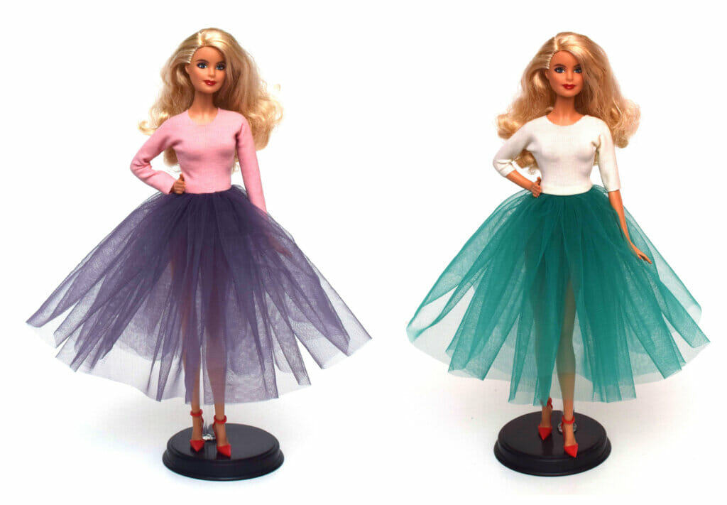 easy Barbie dress tutorial and free pattern