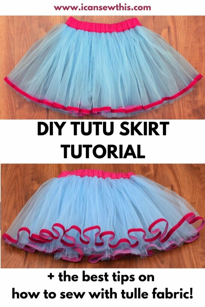 How To Sew A Tutu Skirt Step By Step Tutorial I Can Sew This 
