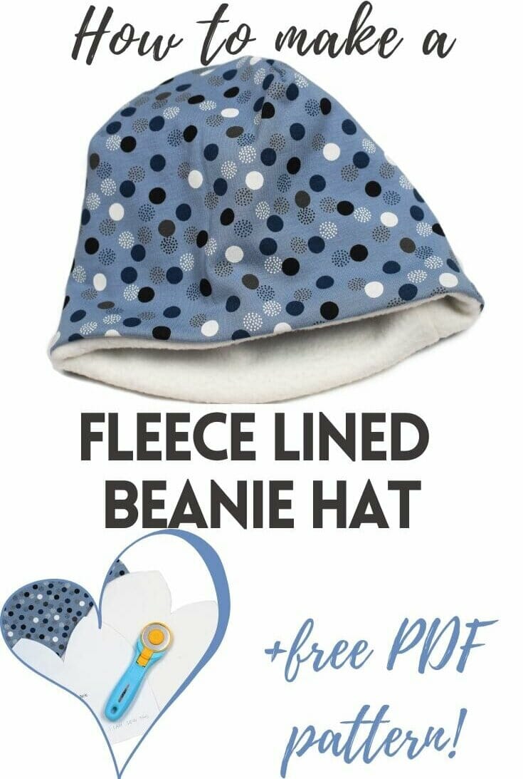 Free fleece hat pattern PDF