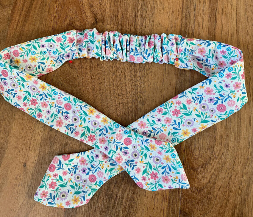 How to make a knotted headband. Free pattern & tutorial - I Can Sew This