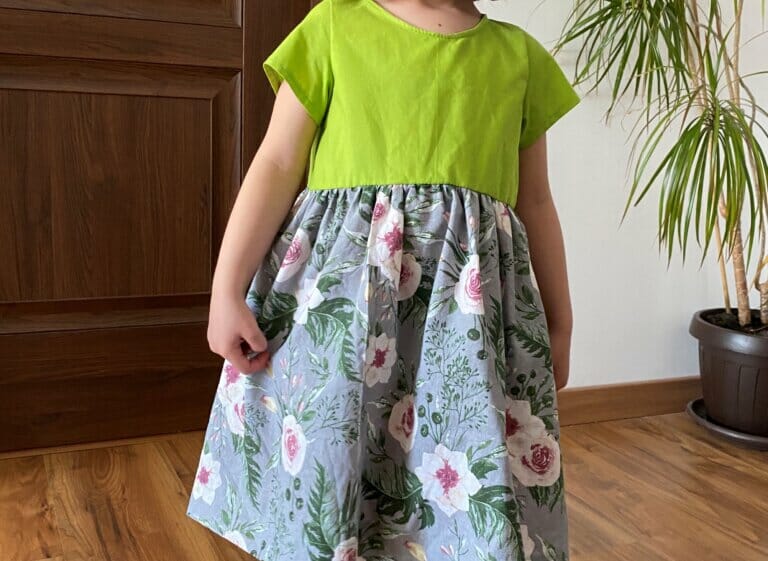 How to sew a gathered dress for girls in 10 simple steps I Can Sew This