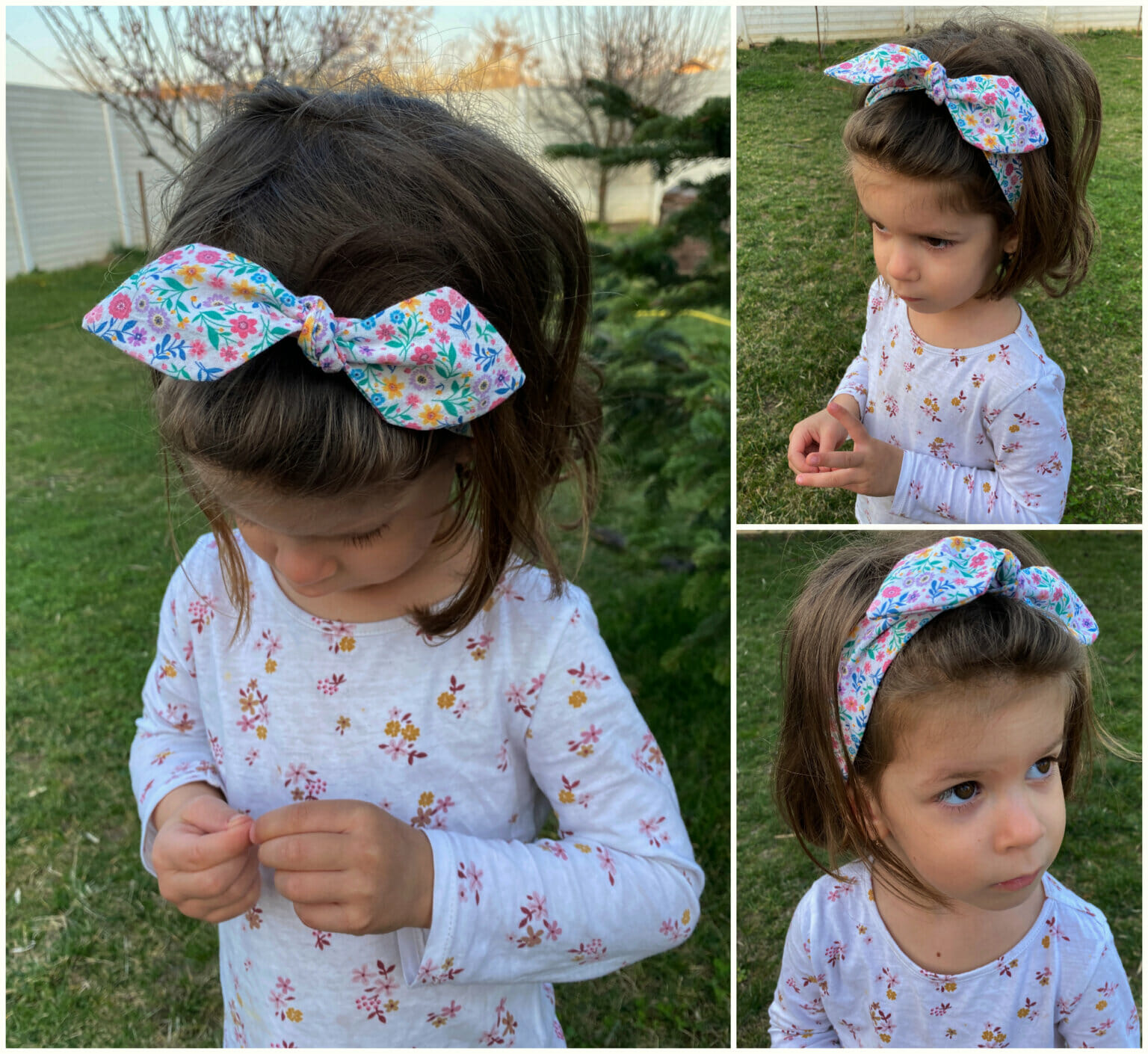 How to make a knotted headband. Free pattern & tutorial I Can Sew This