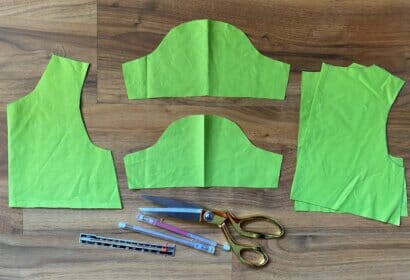 bodice pattern pieces