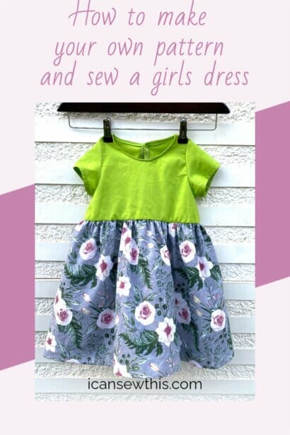 How to sew a gathered dress for girls in 10 simple steps - I Can Sew This