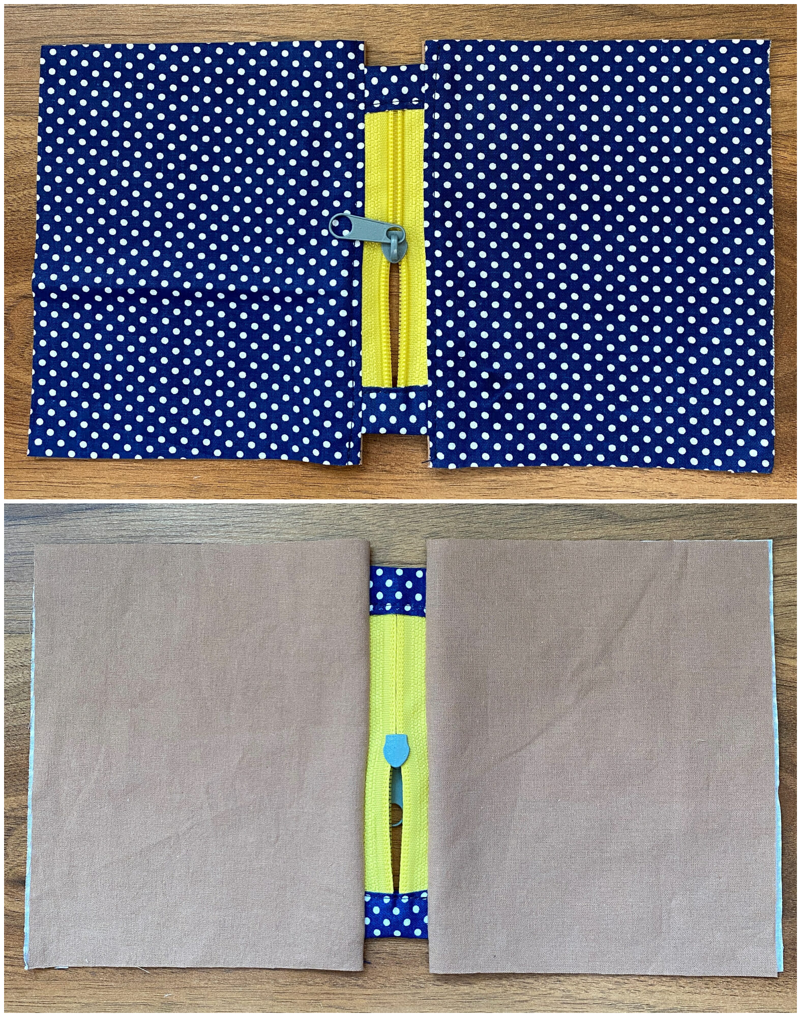 How to sew a lined Zipper Pouch--great for Beginners! 