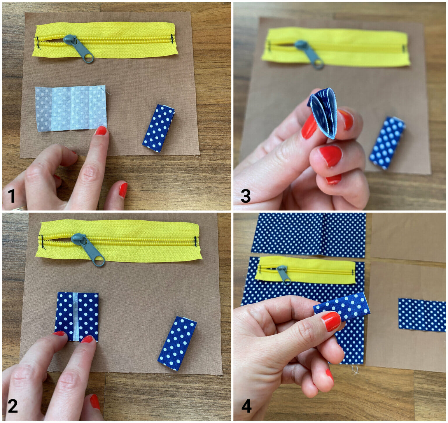 How to make a simple zipper pouch. My foolproof method I Can Sew This