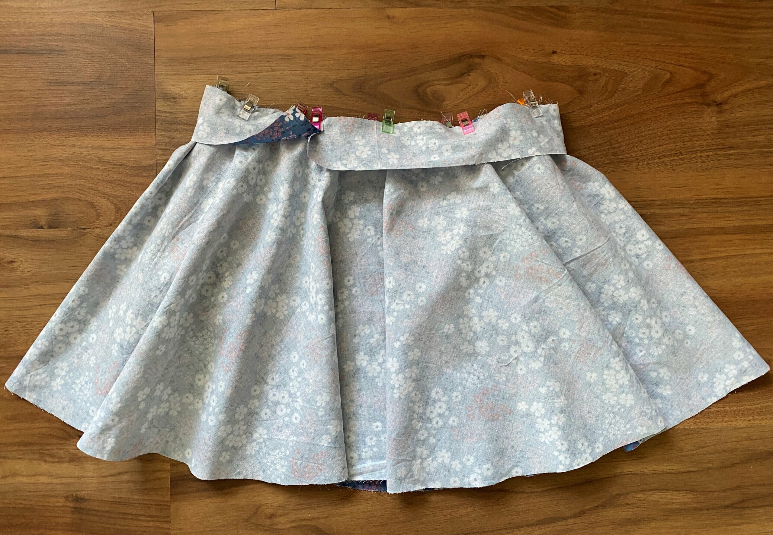 Reversible Wrap Circle Skirt - Tutorial - girl. Inspired.