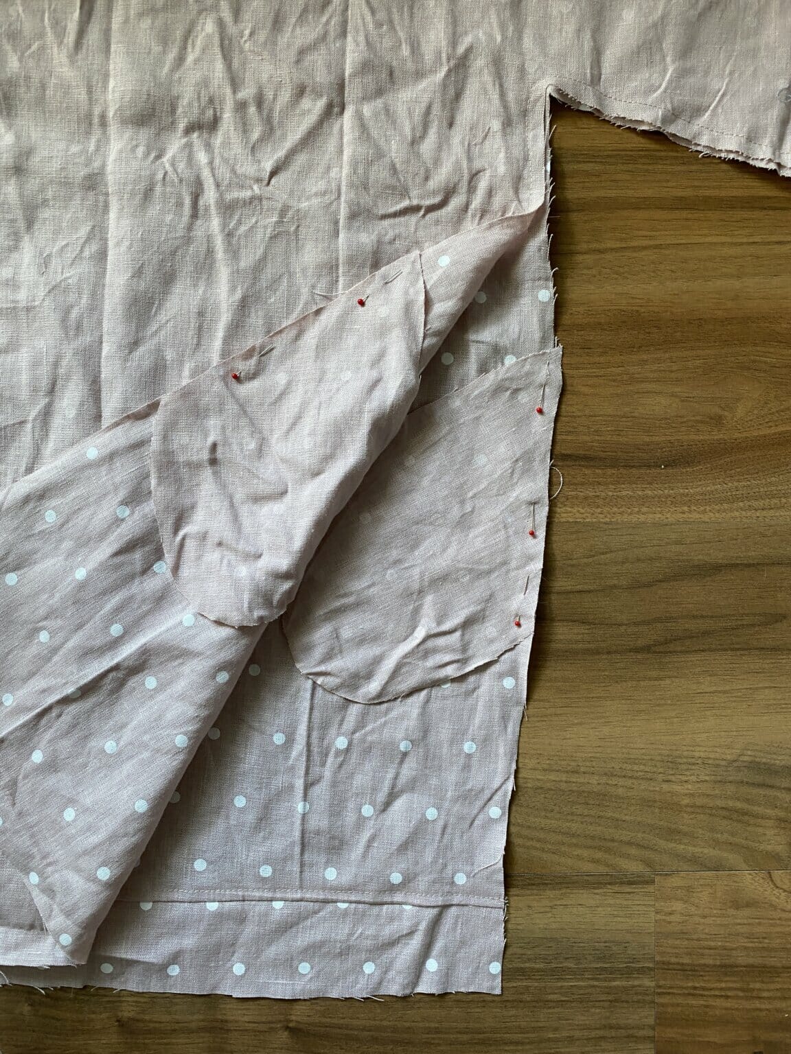 Frayed edges linen dress tutorial - no pattern needed - I Can Sew This