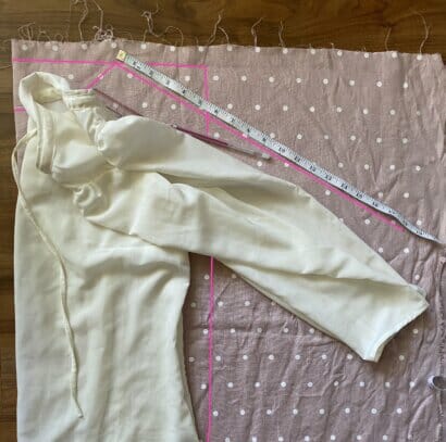 Frayed edges linen dress tutorial - no pattern needed - I Can Sew This