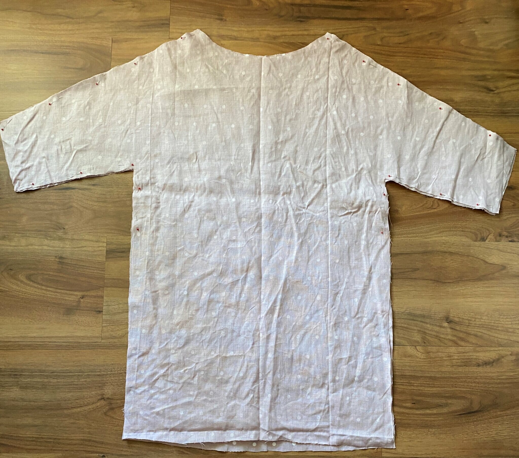 Frayed edges linen dress tutorial no pattern needed I Can Sew This