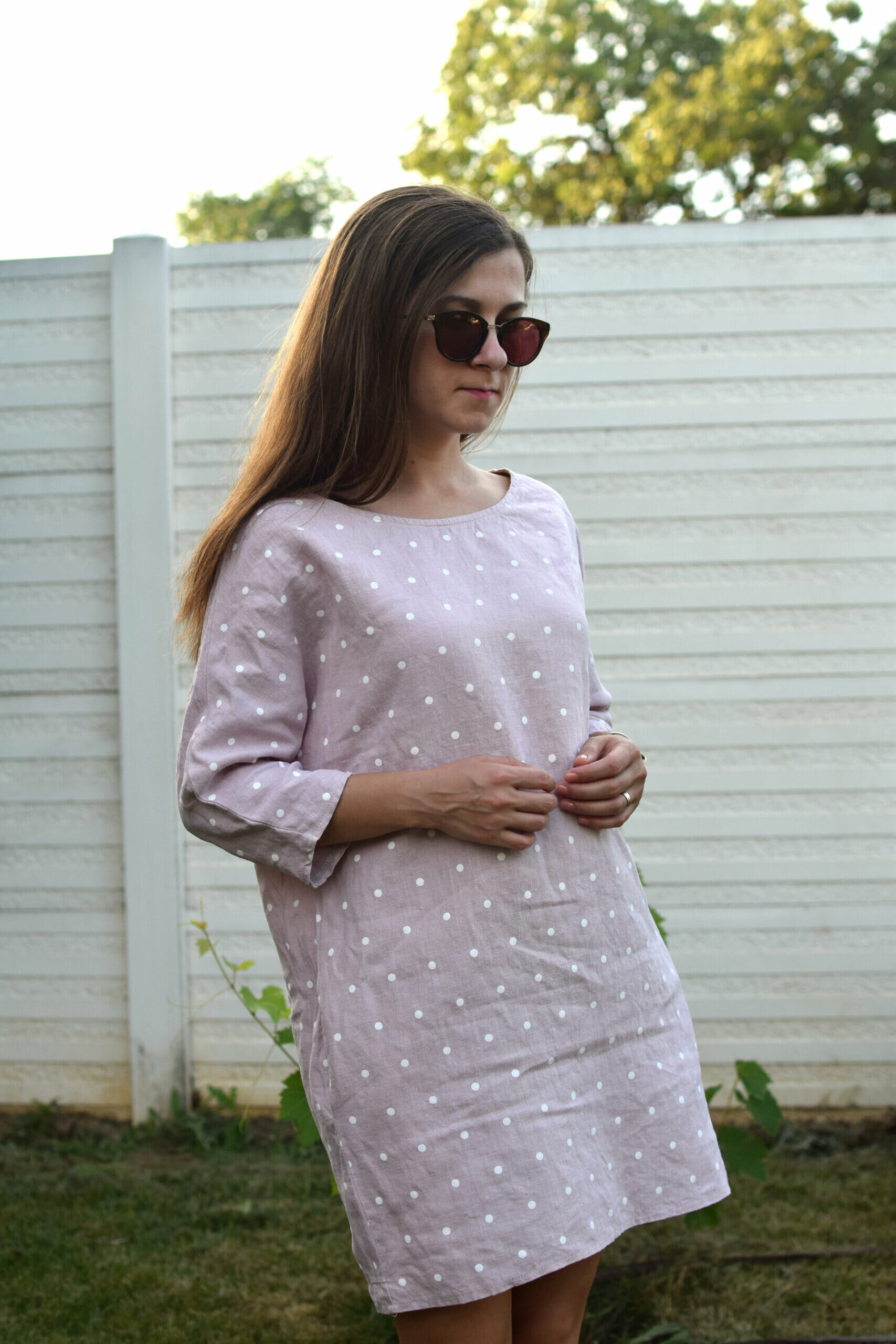 DIY tunic linen dress tutorial - I Can Sew This
