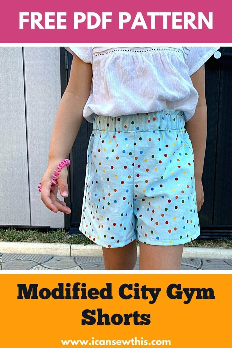 Modified City Gym Shorts by Purl Soho I Can Sew This