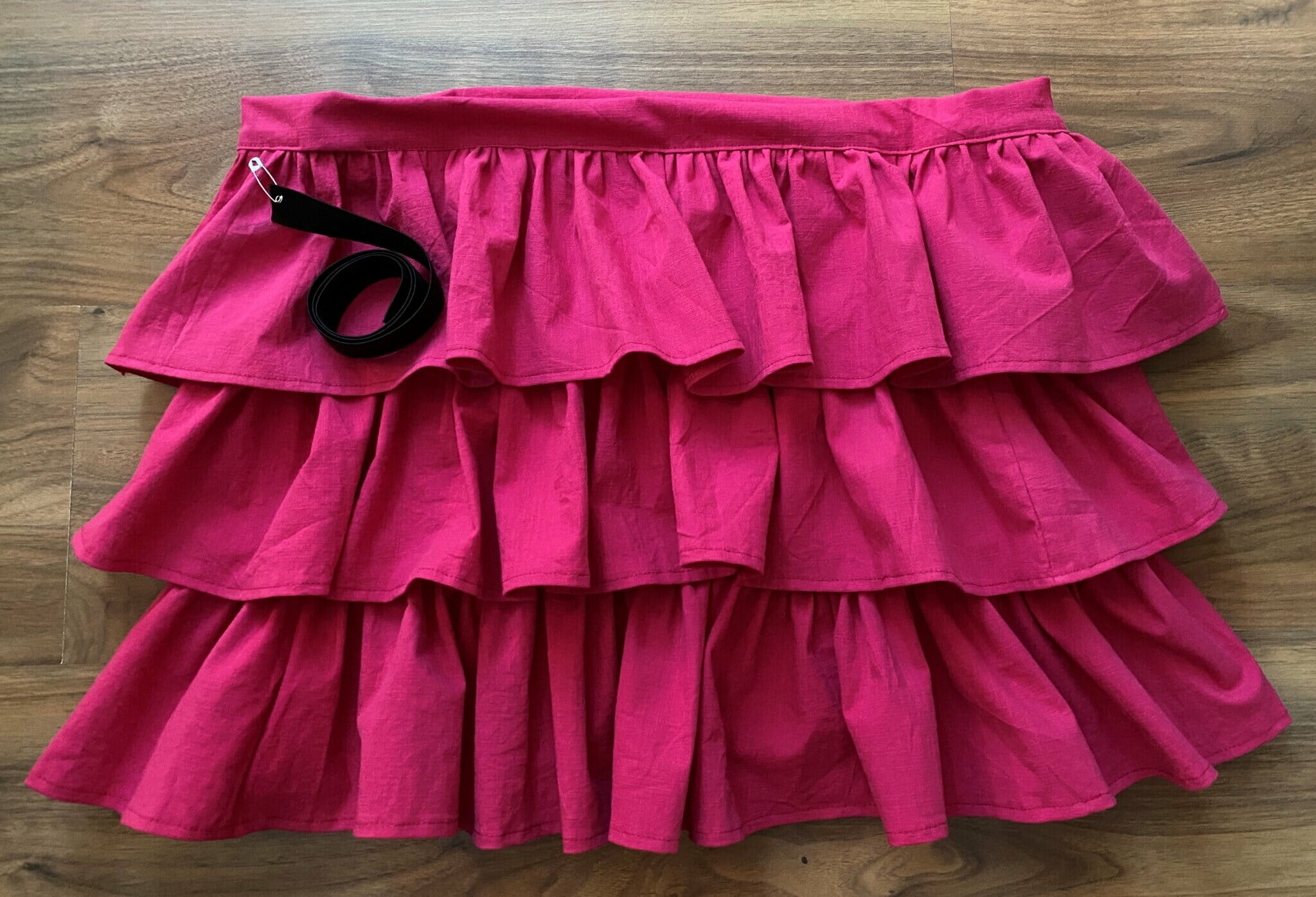 DIY tutorial: Tiered ruffle skirt with elastic waistband - I Can Sew This