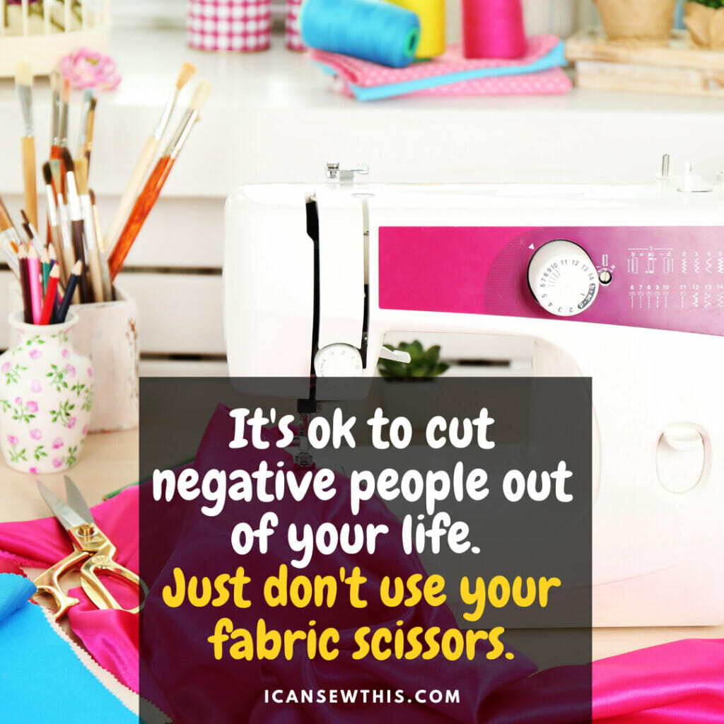 Just don't use your fabric scissors