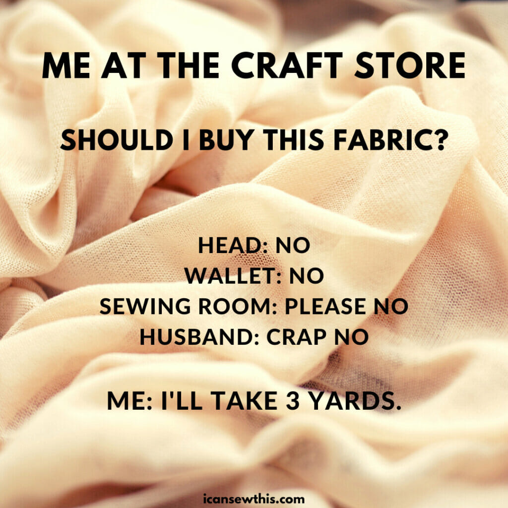 Me at the craft store