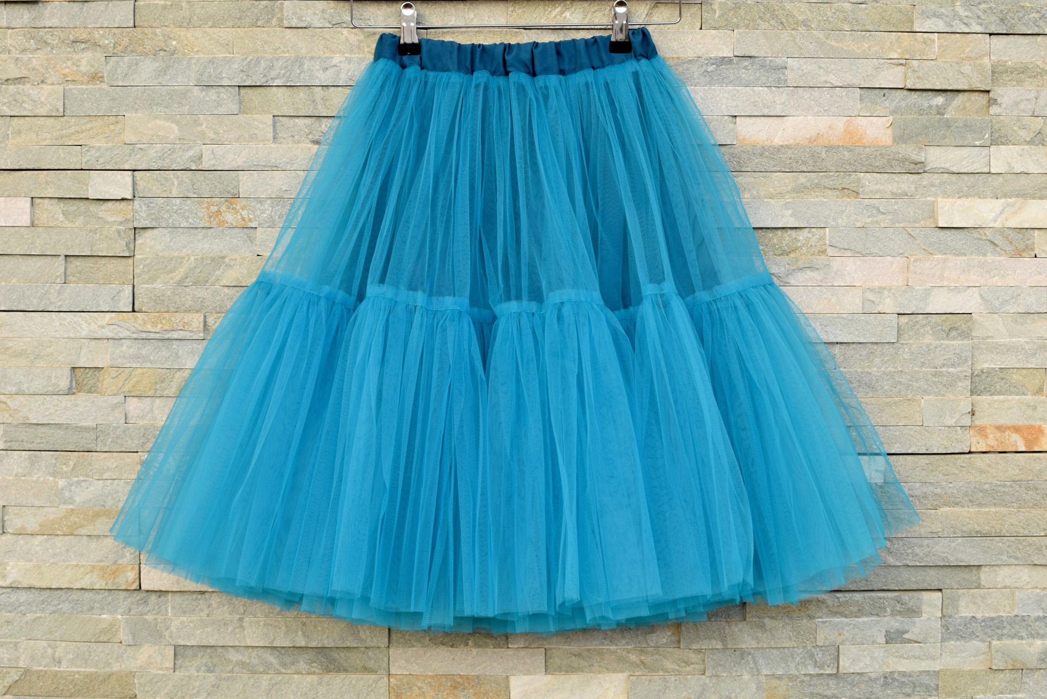 How to make a tiered tulle skirt tutorial - I Can Sew This