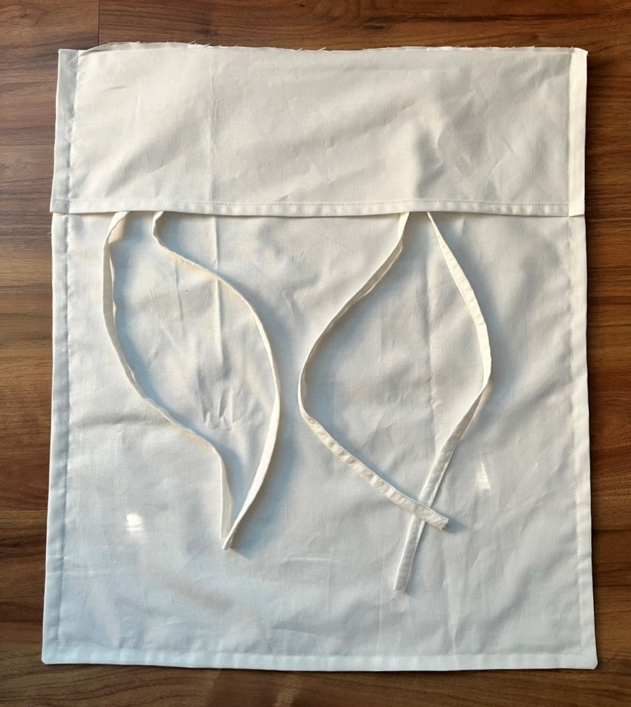 how to make an envelope pillowcase with french seams