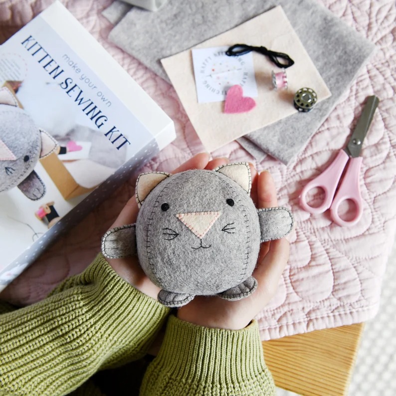 DIY Mini Felt Animals Sewing Kit Make Your Own Woodland 