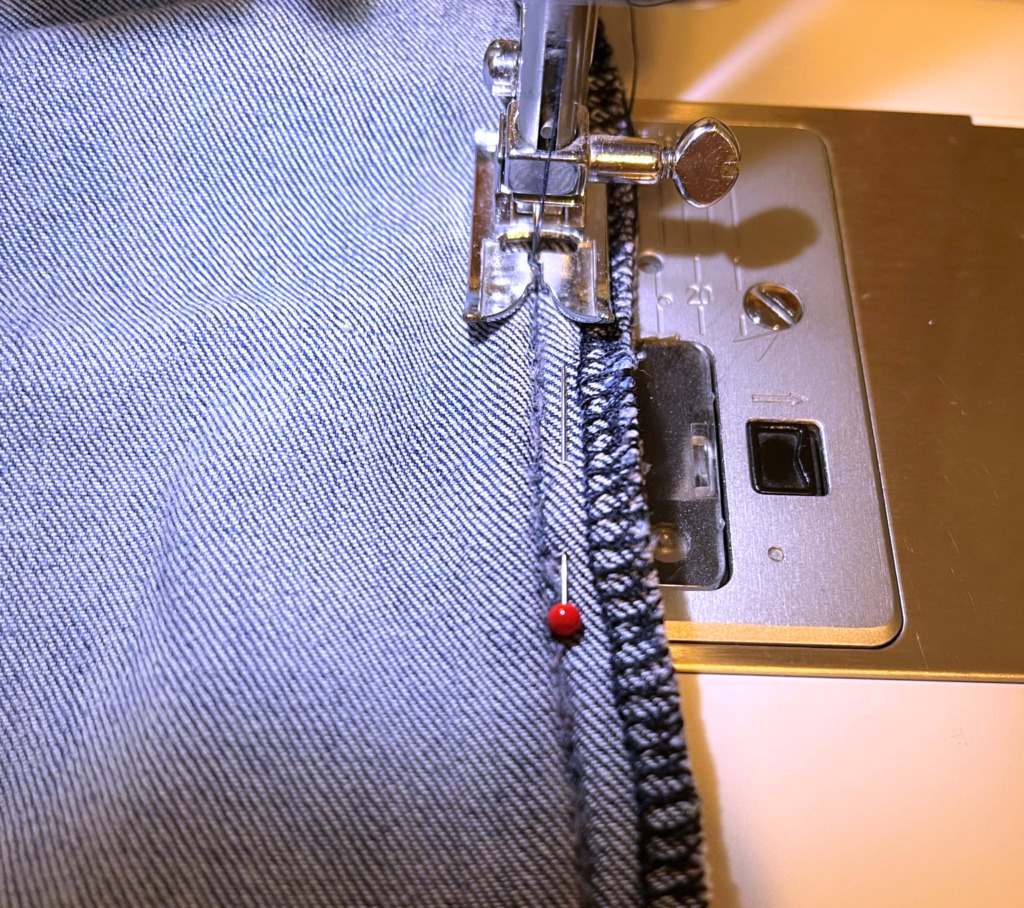 How to Sew on a Patch on a Home Sewing Machine