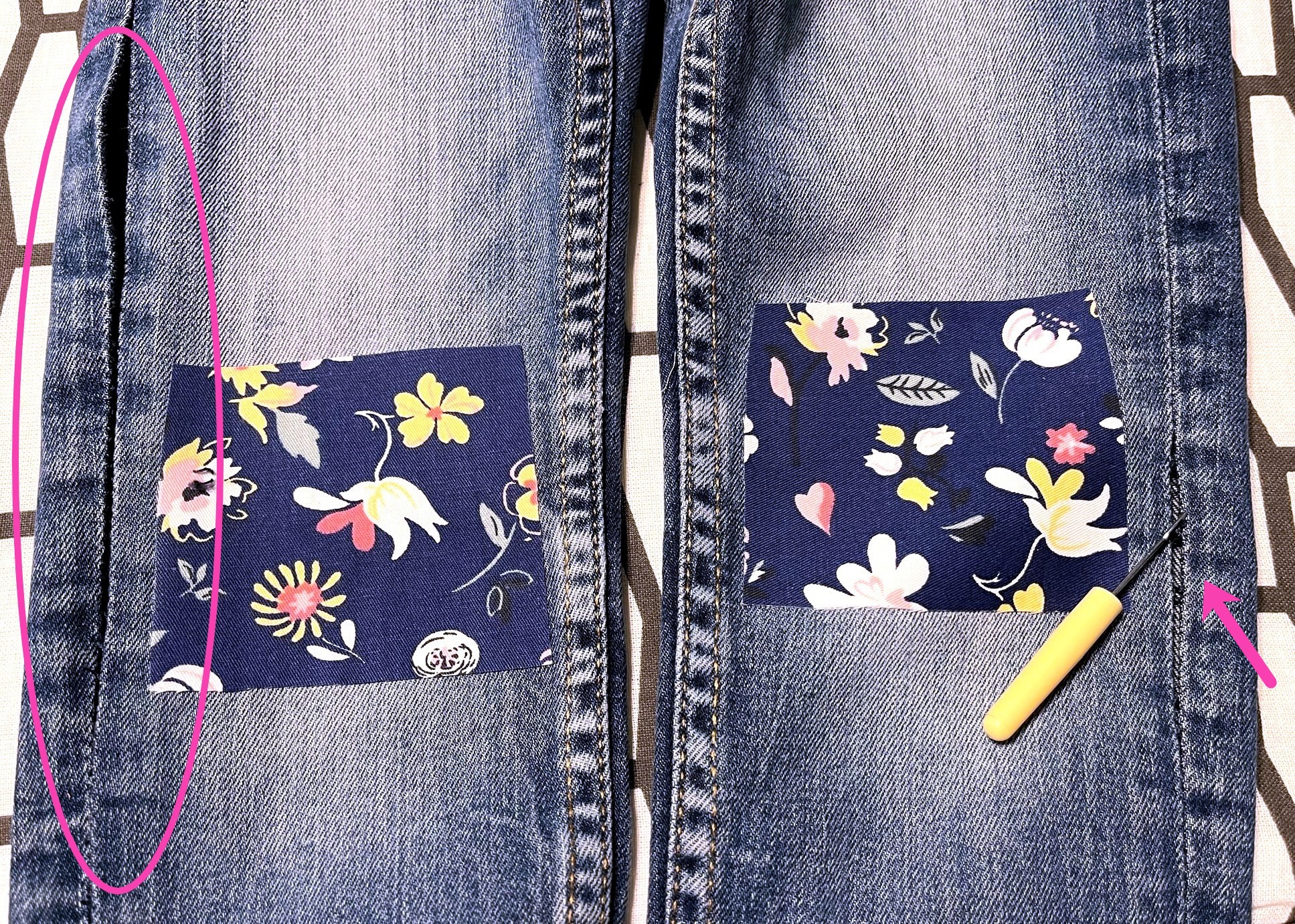 Creative Jean Patches