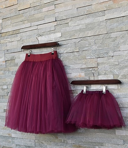 Mommy And Me Matching DIY Tulle Skirts