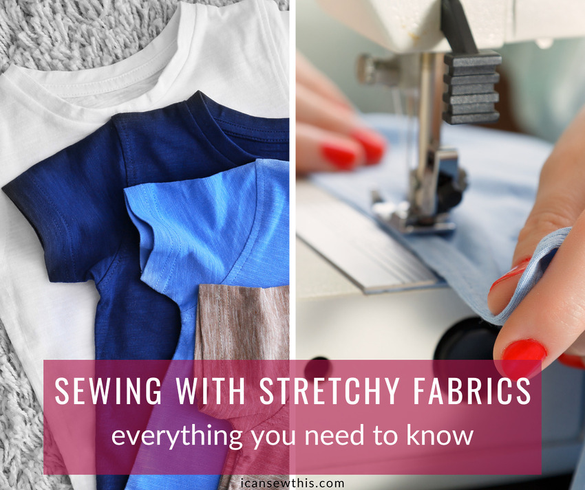 Fabric Focus Series Part 2 - Stretchy Jersey Fabric for dressmaking 