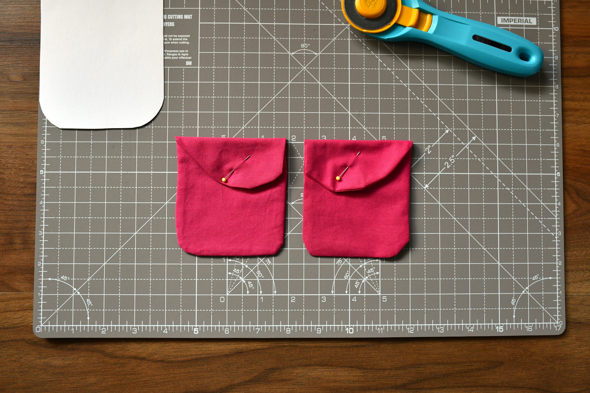 How to sew patch pockets - Makergardener