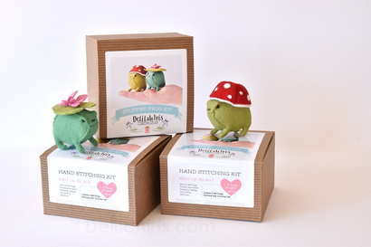 Felt Sewing Kit - Make Your Own Felt Frogs