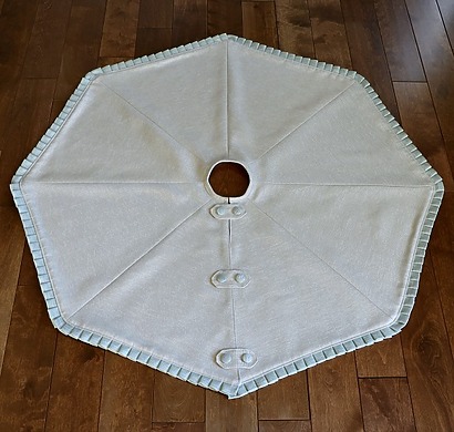 Elegantly Tailored Tree Skirt with Ruffles by Jann of Sew Often