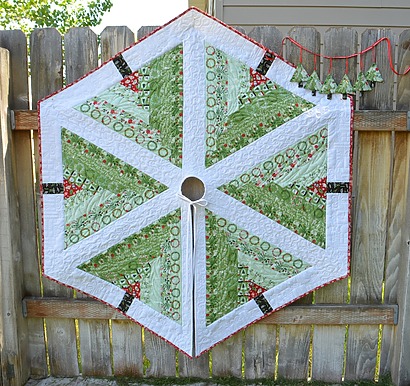 Log Cabin Tree PDF pattern